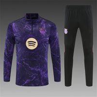 Barcelona 26/27 Purple Snake/Sheath Camouflage Long Sleeve Tracksuit