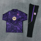 Barcelona 26/27 Purple Snake/Sheath Camouflage Long Sleeve Tracksuit