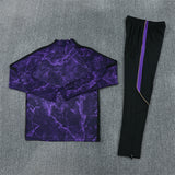 Barcelona 26/27 Purple Snake/Sheath Camouflage Long Sleeve Tracksuit