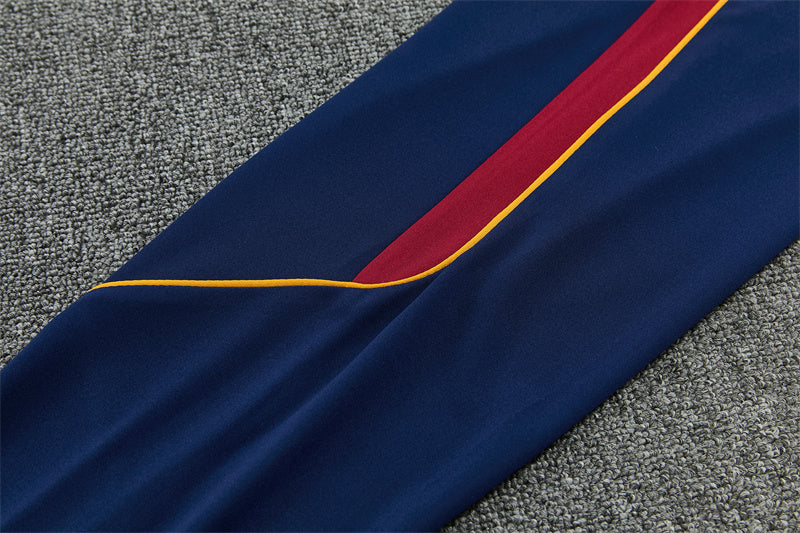Barcelona 26/27 Red and Blue Camouflage Training Tracksuit Set
