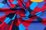 Barcelona 26/27 Red and Blue Camouflage Training Tracksuit Set