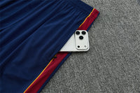 Barcelona 26/27 Red and Blue Camouflage Training Tracksuit Set