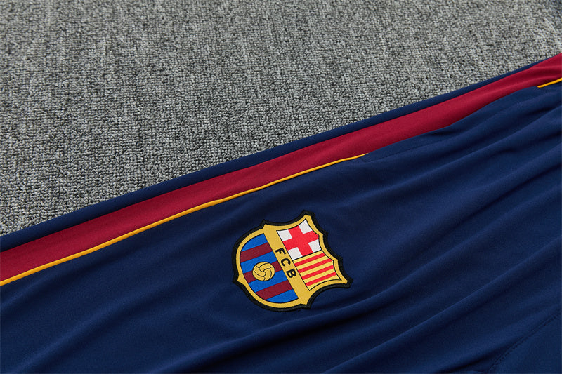 Barcelona 26/27 Red and Blue Camouflage Training Tracksuit Set