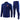 French 26/27 Royal/Dark Blue/Red Trim Long Sleeve Tracksuit