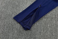 French 26/27 Royal/Dark Blue/Red Trim Long Sleeve Tracksuit