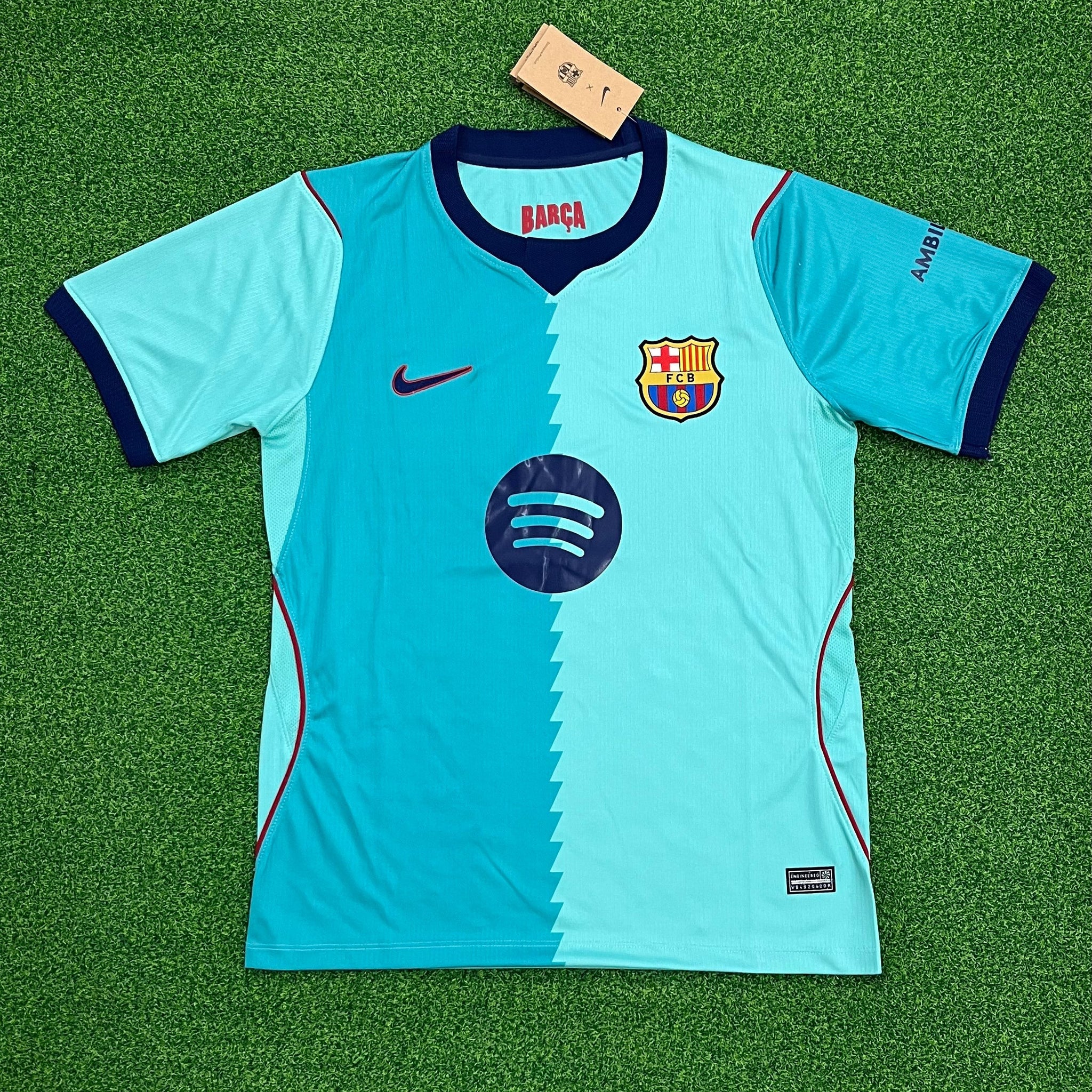 Barcelona 26/27 Turquoise/Light Blue 3rd Jersey