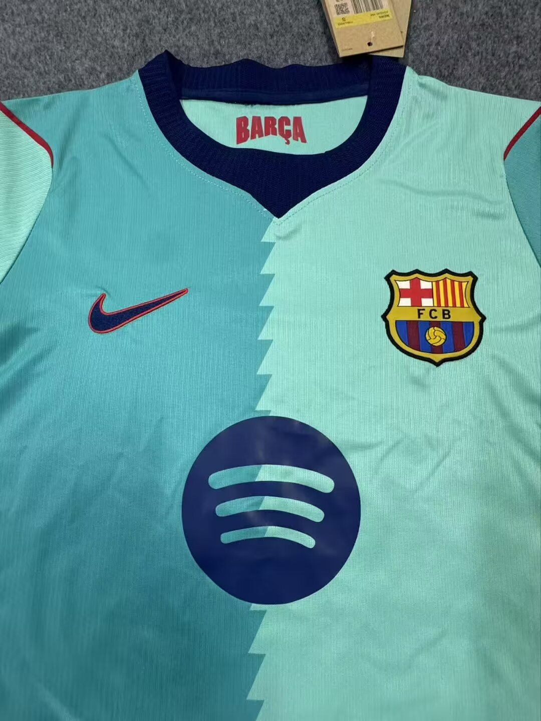 Barcelona 26/27 Turquoise/Light Blue 3rd Jersey
