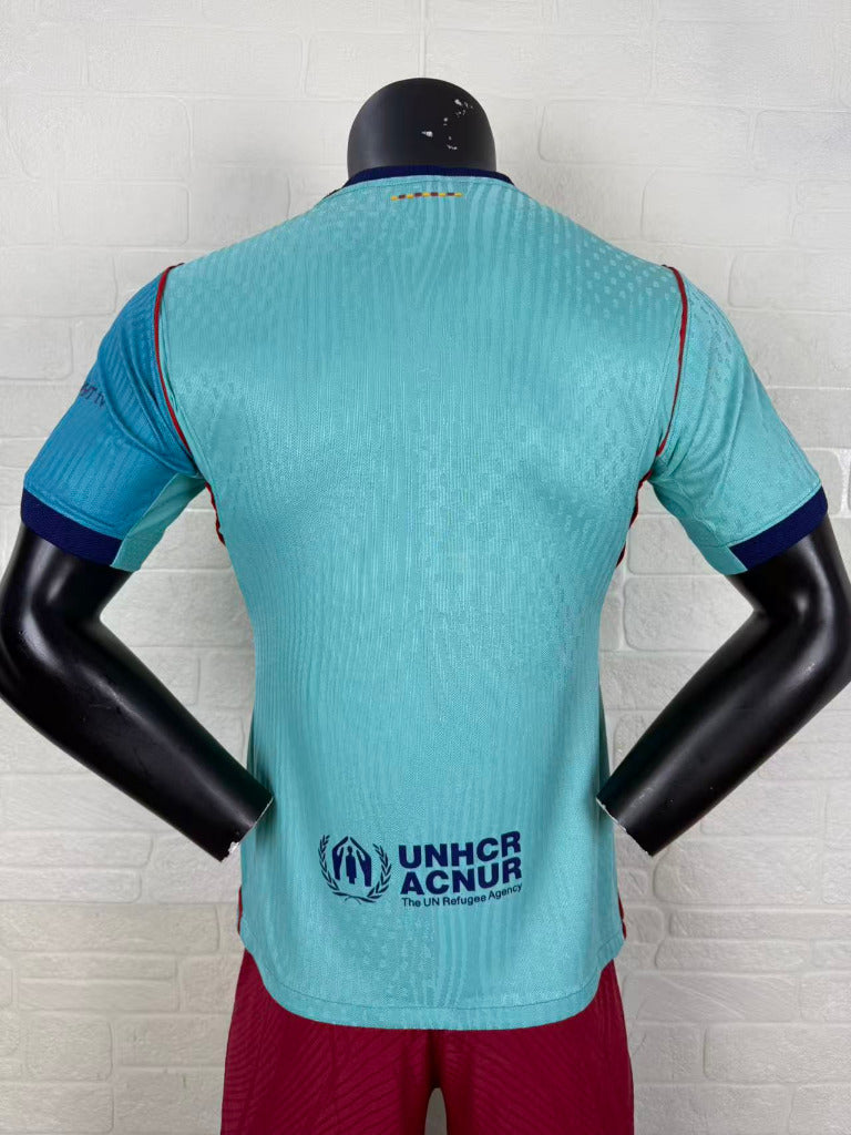 Barcelona 26/27 Turquoise/Light Blue 3rd Player Version Jersey