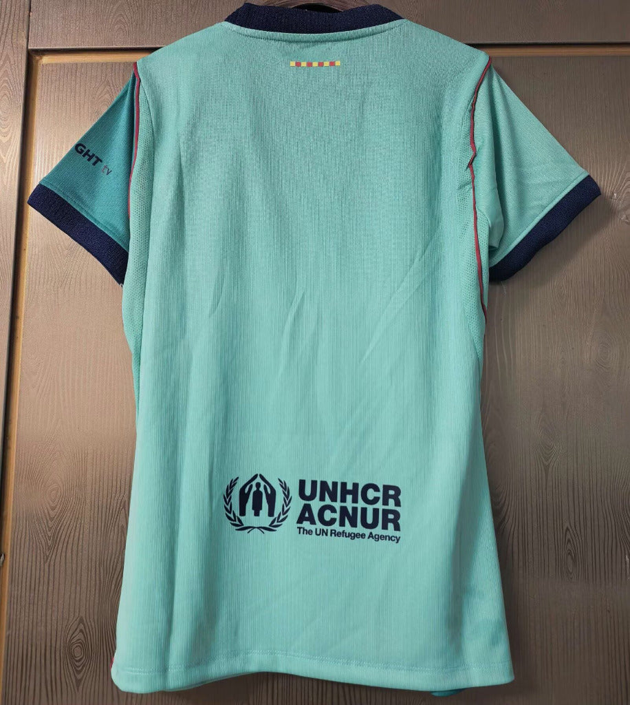 Barcelona 26/27 Turquoise/Light Blue Away Women Jersey