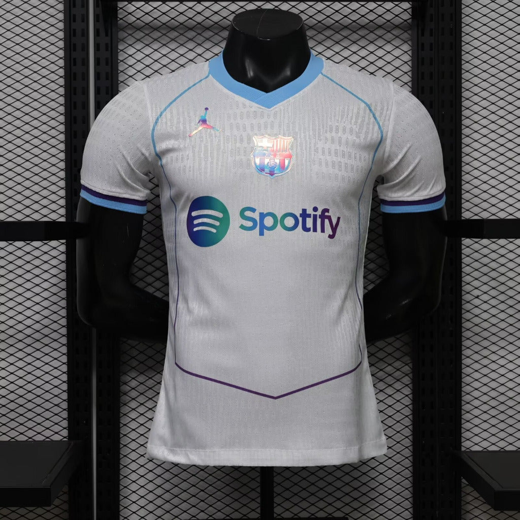 Barcelona 26/27 White/Blue Special Player Version Jersey