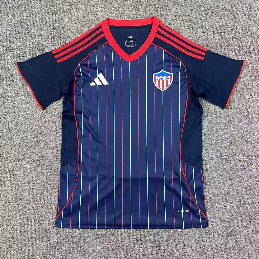 Barranquilla 26/27 Blue/Red Stripes Away Jersey