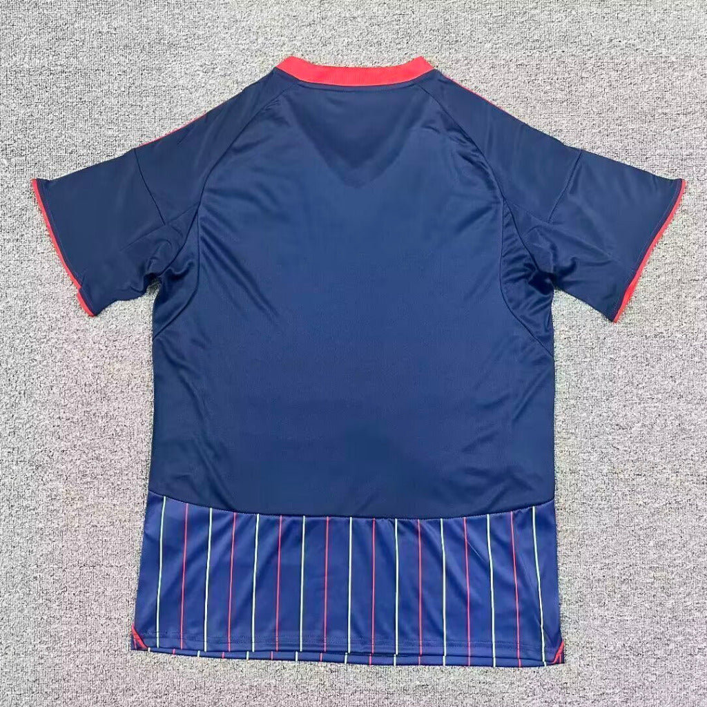 Barranquilla 26/27 Blue/Red Stripes Away Jersey