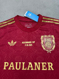 Bayern 25/26 Red 125th Anniversary Beckenbauer Cup Jersey