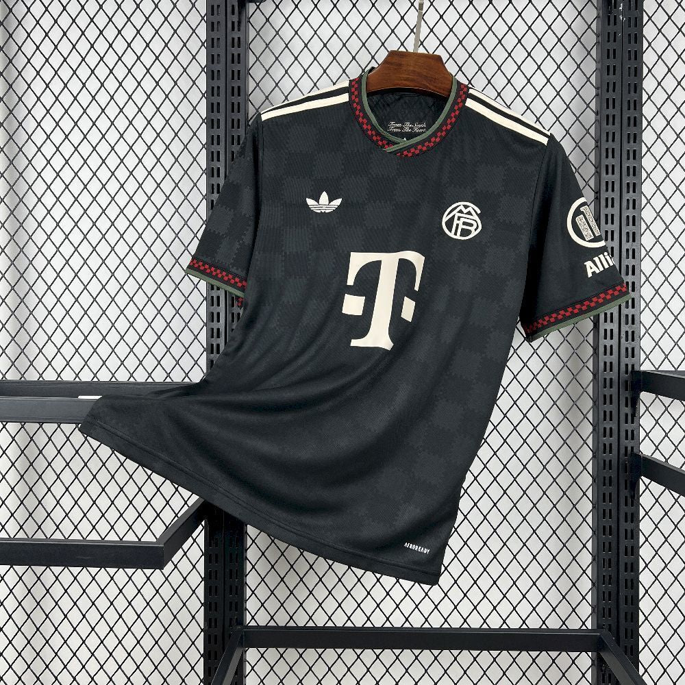 Bayern Munich 25/26 Black Second Away Jersey