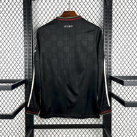 Bayern Munich 25/26 Black Second Away Long Sleeve Jersey