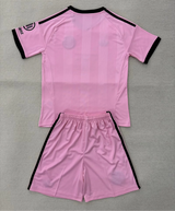 Bayern Munich 25/26 Pink Goalkeeper Kids Jersey Set