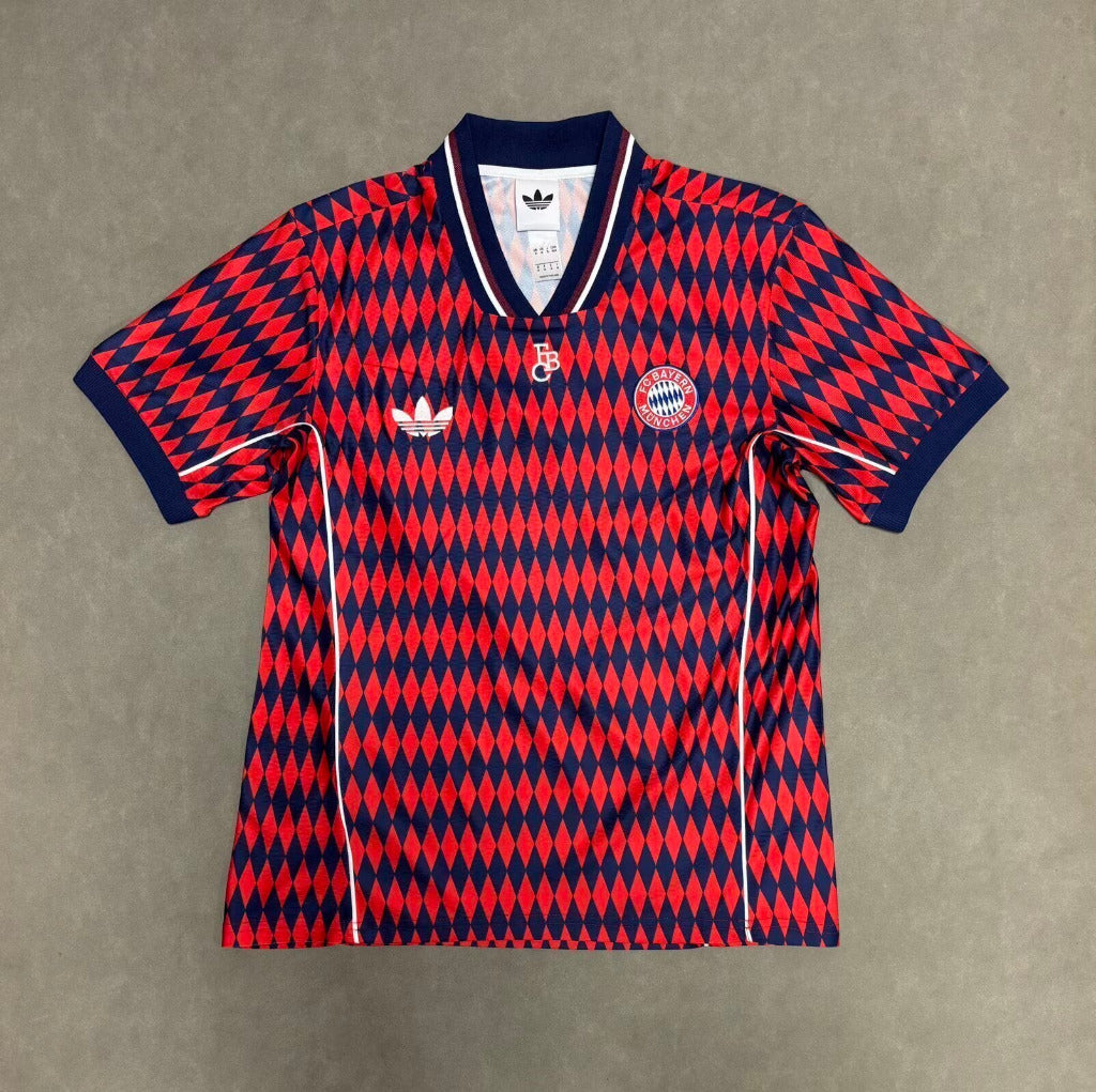 Bayern Munich 25/26 Red Blue Casual Edition Jersey