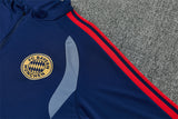 Bayern Munich 26/27 Blue/Navy/Red 3 Stripes Training Sleeve Tracksuit