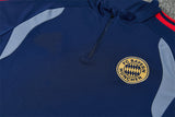 Bayern Munich 26/27 Blue/Navy/Red 3 Stripes Training Sleeve Tracksuit