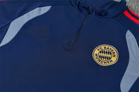 Bayern Munich 26/27 Blue/Navy/Red 3 Stripes Training Sleeve Tracksuit
