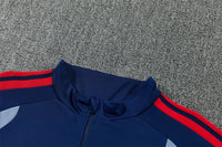 Bayern Munich 26/27 Blue/Navy/Red 3 Stripes Training Sleeve Tracksuit