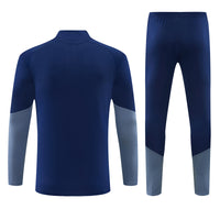 Bayern Munich 26/27 Blue/Navy/Red 3 Stripes Training Sleeve Tracksuit