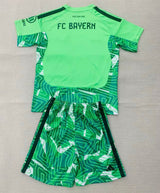 Bayern Munich 26/27 Glory Mint Green Goalkeeper Kids Jersey Set
