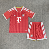 Bayern Munich 26/27 Red/White Home Kids Jersey Set