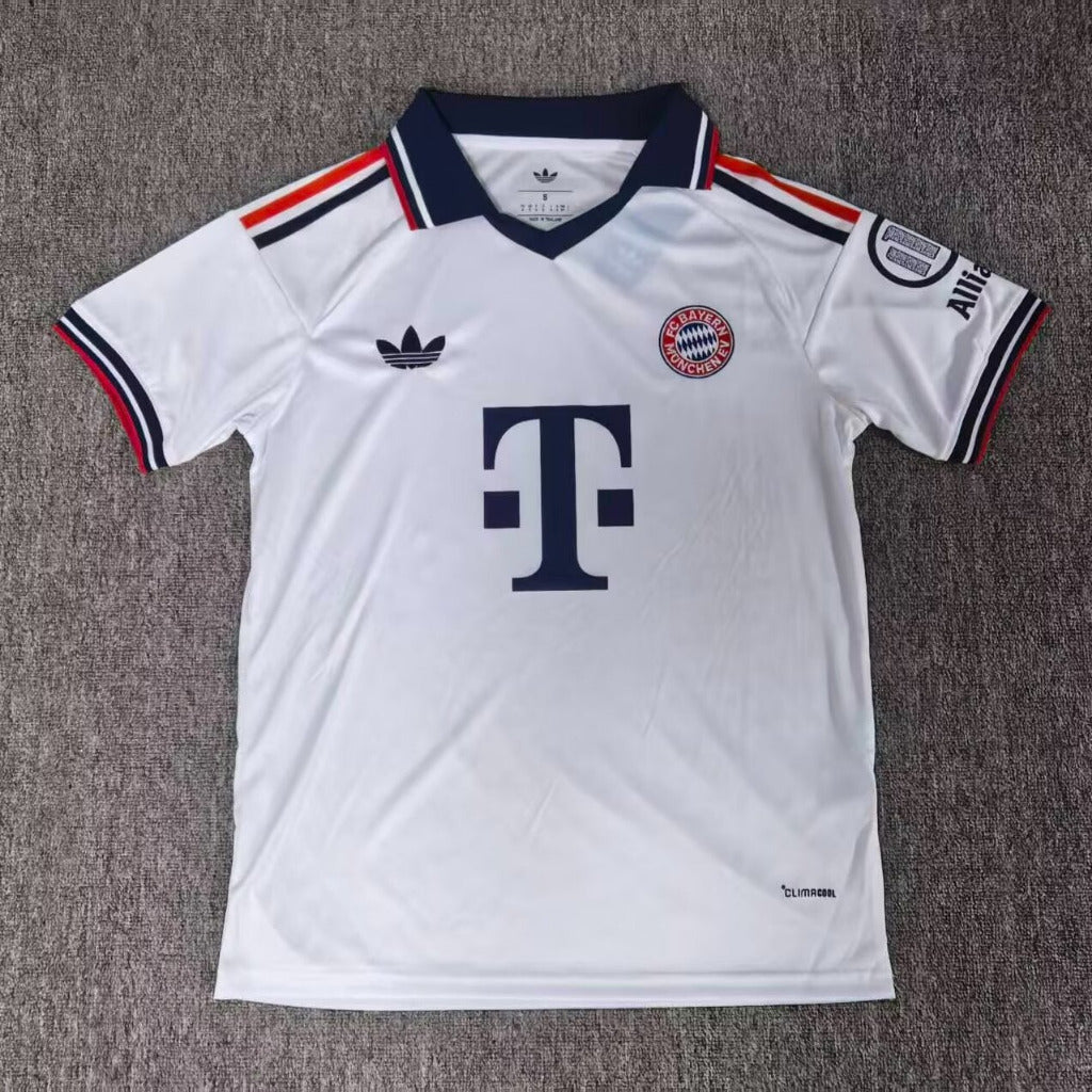 Bayern Munich 26/27 White/Navy Blue Away Jersey