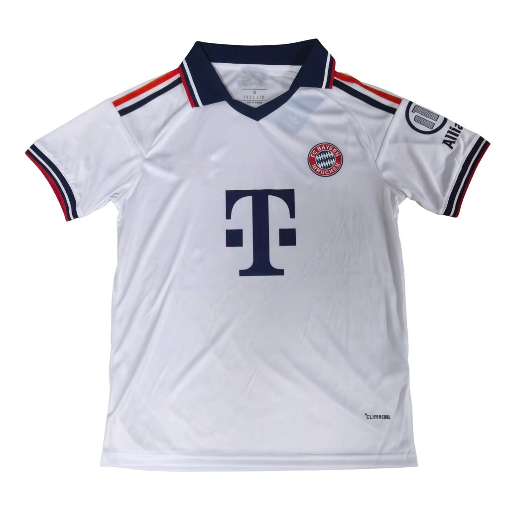 Bayern Munich 26/27 White/Navy Blue Away Jersey