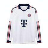Bayern Munich 26/27 White/Navy Blue Away Long Sleeve Jersey