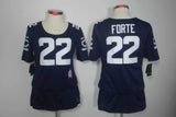 Bears 2021/22 Forty #22 Navy Blue/White Women NFL Jersey