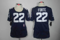 Bears 2021/22 Forty #22 Navy Blue/White Women NFL Jersey