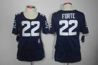 Bears 2021/22 Forty #22 Navy Blue/White Women NFL Jersey