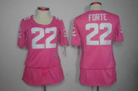 Bears 2021/22 Forty #22 Pink/White Women NFL Jersey
