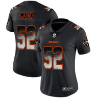 Bears 2021/22 Mack #52 Black/Gray/Orange Women NFL Jersey