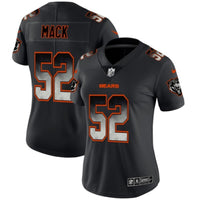 Bears 2021/22 Mack #52 Black/Gray/Orange Women NFL Jersey