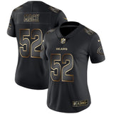 Bears 2021/22 Mack #52 Black/Yellow/Gray Women NFL Jersey