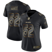 Bears 2021/22 Mack #52 Black/Yellow/Gray Women NFL Jersey