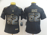 Bears 2021/22 Mack #52 Black/Yellow/Gray Women NFL Jersey