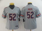 Bears 2021/22 Mack #52 Gray/Navy/Orange Women NFL Jersey
