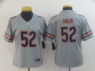 Bears 2021/22 Mack #52 Gray/Navy/Orange Women NFL Jersey