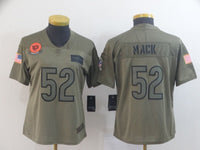 Bears 2021/22 Mack #52 Olive/Black Women NFL Jersey