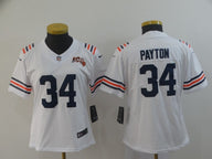 Bears 2021/22 Payton #34 White/Black/Orange Women NFL Jersey
