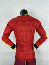 Belgium 2026 Orange/Yellow Home Long Sleeve Jersey