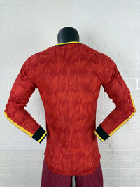 Belgium 2026 Orange/Yellow Home Long Sleeve Jersey