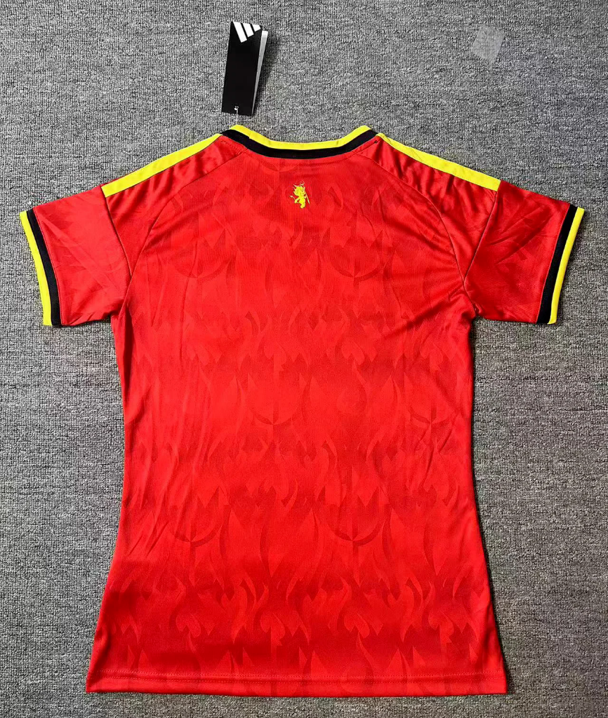 Belgium 2026 Orange/Yellow Home Women Jersey