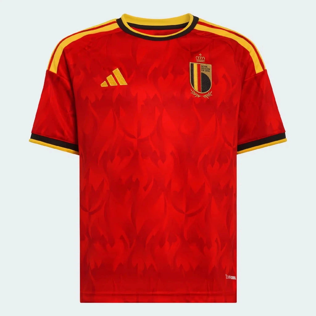Belgium 2026 Orange/Yellow Home Youth Jersey