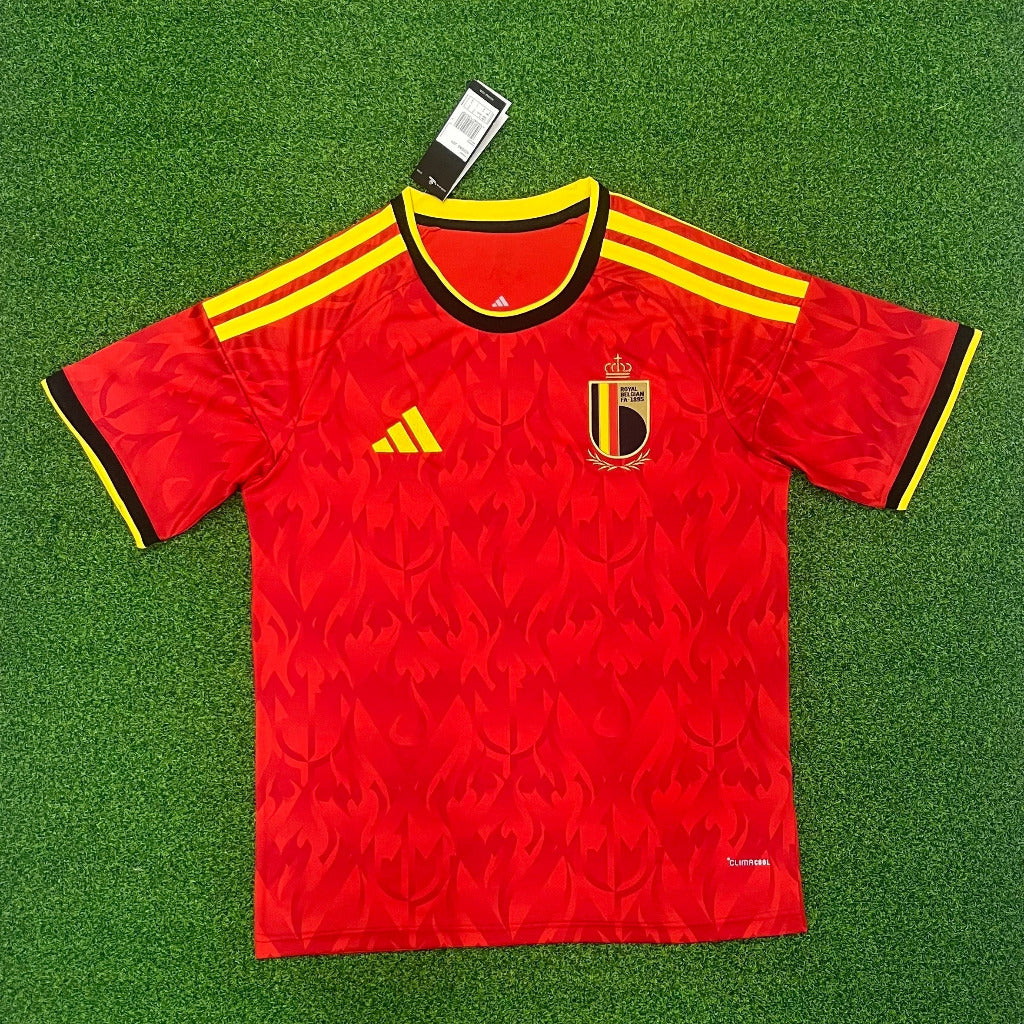 Belgium 25/26 Orange/Yellow Home Jersey