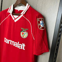 Benfica 1994/95 Vintage Retro Red Home Jersey